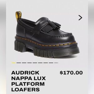 Dr. martens platform loafer